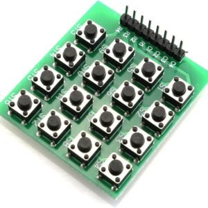 TECLADO MATRIZ 16 BOTONES 4X4